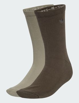 Calze Two-toned (2 paia) 43-45 Silver Pebble / Shadow Olive