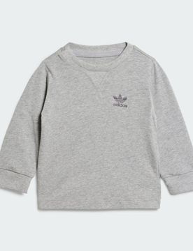 Maglia Long Sleeve Infant Medium Grey Heather