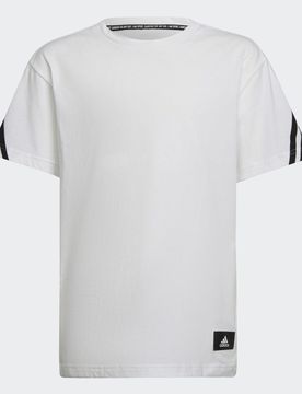 T-shirt Future Icons 3-Stripes White / Black