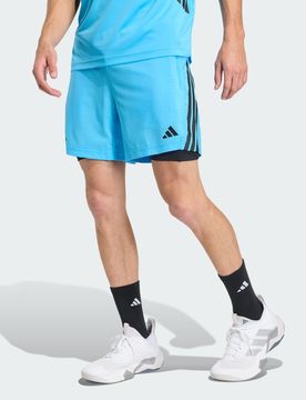 SHORT TECH ESSENTIALS ALLENAMENTO 2IN1 Lucid Aquamarine