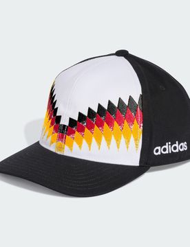 Cappello con cinturino a pressione Germania 26 Donna (S/M) Black / White
