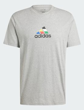 T-shirt House of Tiro Nations Graphic M Medium Grey Heather