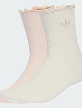 CALZE CON VOLANT 2 PAIA Off White / Wonder Quartz