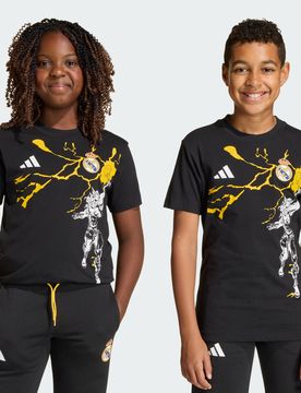 Real Madrid Avengers T-Shirt 9-10A Black