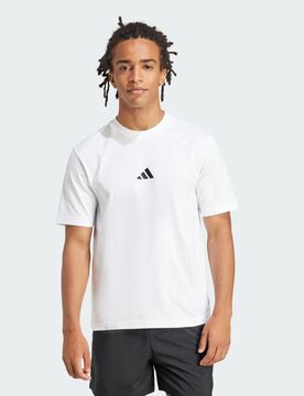 T-shirt Essentials Small Logo Single Jersey White / Black