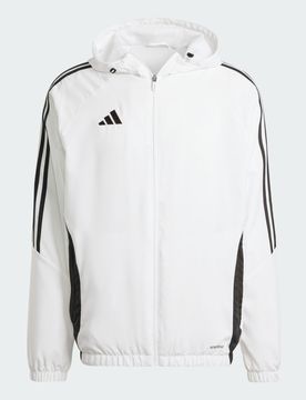 Giacca a vento Tiro 24 S White / Black