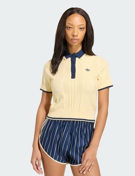 POLO CALI CABLE KNIT Warm Vanilla
