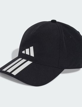Cappellino da baseball 3 Strisce CLIMAPROOF Black / White