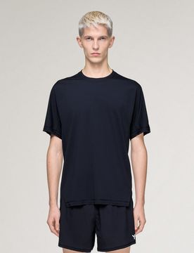T-shirt da corsa Y-3 manica corta M Black