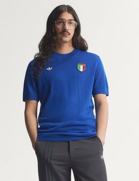 Adidas Maglia Italia 70s Royal Blue