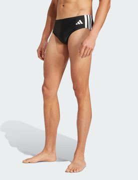 Costume da bagno 3-Stripes Black / White
