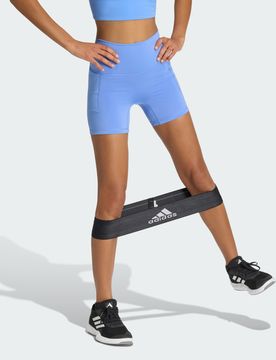 Leggings Short 3 Stripes Studio All Me Booty L 13 CM Blue Fusion