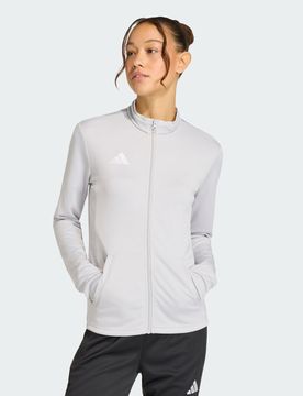 Giacca da allenamento Entrada 26 2XS Team Light Grey / White