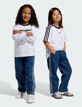 TRACK PANTS FIREBIRD DENIM 6-7A Blue Denim