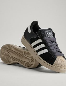 Scarpe SUPERSTAR II 46 2/3 Core Black / Core White / Khaki Three