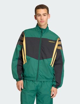 TRACK TOP SANTIAGO M Collegiate Green