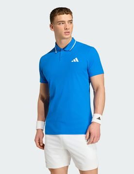 Polo da tennis Climacool Freelift Pro XL Glow Blue