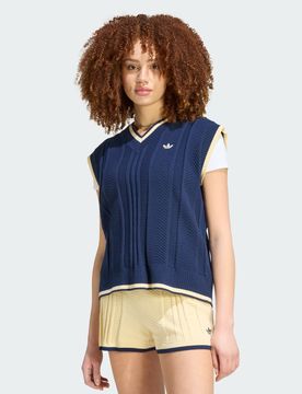 GILET CABLE KNIT Warm Vanilla