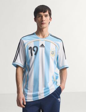 Maglia Home Messi Argentina 2006 M White