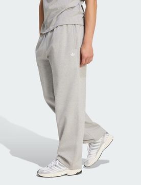 PANTALONI TREFOIL ESSENTIALS OPEN HEM Medium Grey Heather