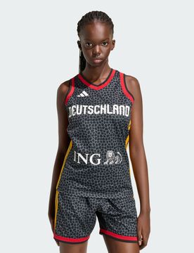 Maglia da trasferta da Basket DBB Donna M Grey Six