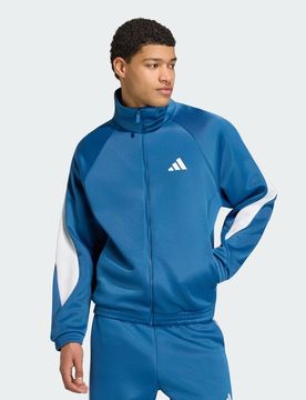 Giacca da allenamento Stadium M Dusky Petrol / White / Ray Blue