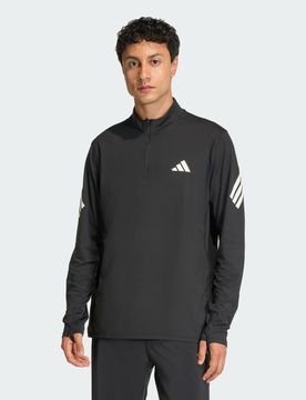 Maglia adi365 Iconic 1/2 Zip M Black