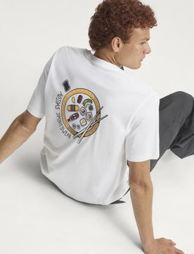Adidas T-SHIRT SUSHI GRAPHIC White