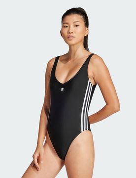 Costume da bagno adicolor 3-Stripes Black