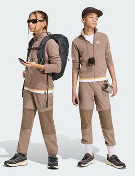 Pantaloni Terrex Multi CLIMA365 Zip-off per bambini e bambine 15-16A Trace Brown