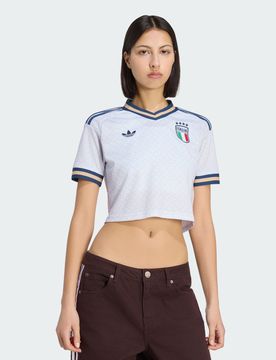 Maglia Away Cropped Italia 26 Aeroblue