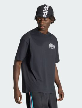 Adidas T-SHIRT SST ARCH S Black