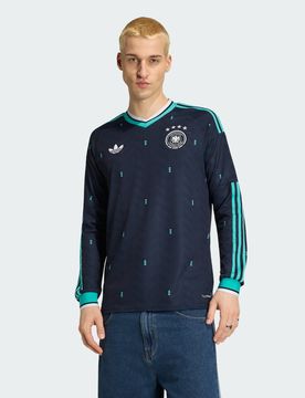 Maglia Away Long Sleeve Germania 26 L Collegiate Navy