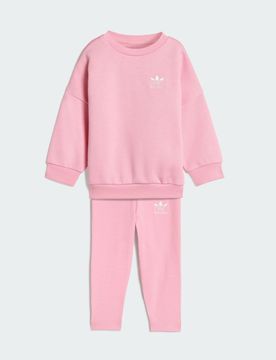 SET DI LEGGINGS Crew Oversized 18-24M Light Pink