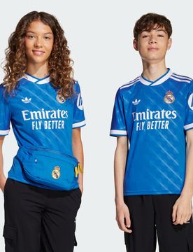 Maglia Third Real Madrid 25/26 11-12A Blue Bird