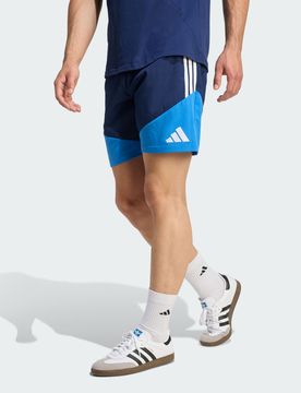 Tiro 26 Competition Downtime Shorts Team Navy Blue 2 / Ray Blue / White