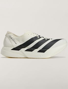 Y-3 ADIOS PRO 4 Shoes 39 1/3 Off White / Off White / Black