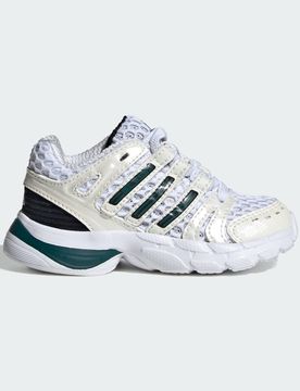 SCARPE ADISTAR CONTROL 5 CON LACCI ELASTICIZZATI 25 1/2 Cloud White / Rich Green / Core Black