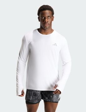 Maglia da running adi365 Essentials Long Sleeve XL White