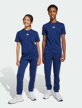 Pantaloni Essentials Junior 11-12A Dark Blue / White