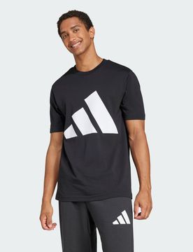T-shirt Essentials Big Logo Black / White