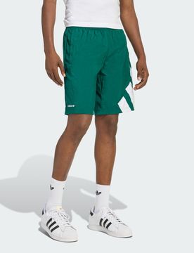 SHORT ADICOLOR BLOCKED S Collegiate Green / White