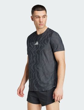 T-shirt da running Ultimate Engineered CLIMACOOL+ S Black