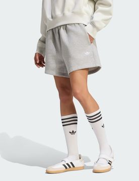 SHORT ESSENTIALS IN TESSUTO FELPATO XL Medium Grey Heather
