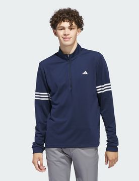 Maglia adi 3-Stripes Half-Zip XL Collegiate Navy