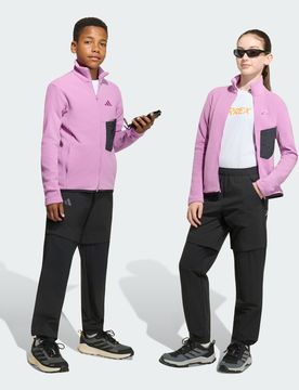 Pantaloni Terrex Multi CLIMA365 Zip-off per bambini e bambine Black
