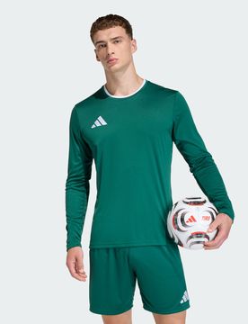 Maglia Entrada26 Long Sleeve S Team Dark Green / White