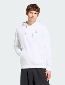 FELPA CON CAPPUCCIO TRIFOGLIO ESSENTIALS XL White