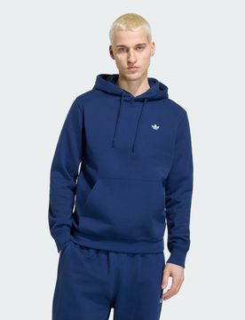 FELPA CON CAPPUCCIO TRIFOGLIO ESSENTIALS S Night Indigo