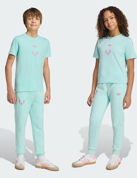 Pantaloni Messi 7-8A Semi Flash Aqua